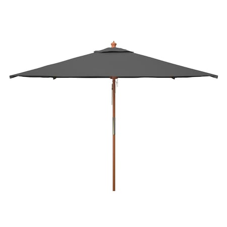 Safavieh 7.5 ft. Velop Wood Umbrella, Grey PAT8409B